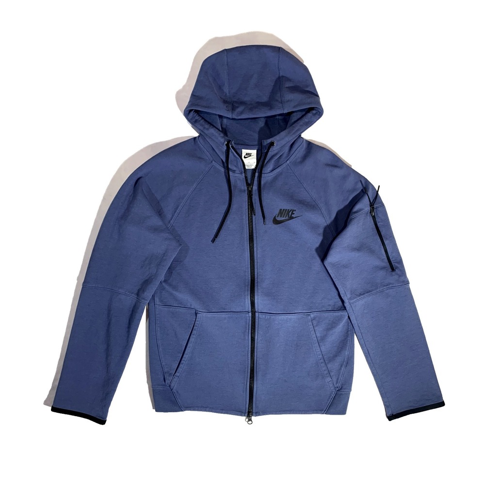 Nike Full Zip Jacket Men's Small Blue Training Athletic Lightweight DD5284-491